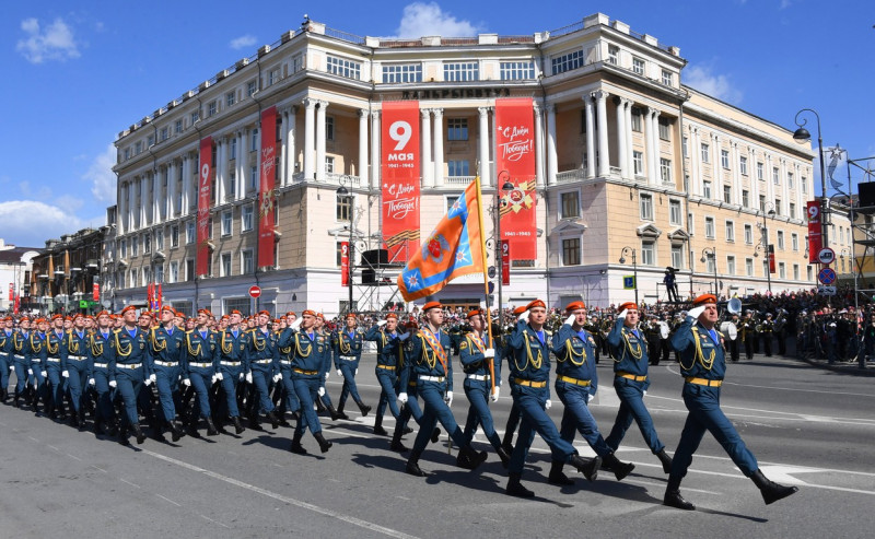 Russia Regions WWII Victory Day Parade