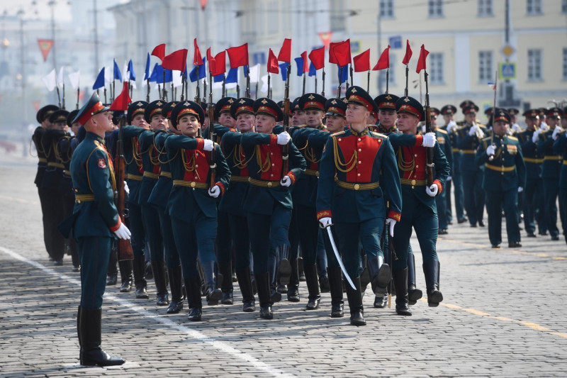 Russia Regions WWII Victory Day Parade