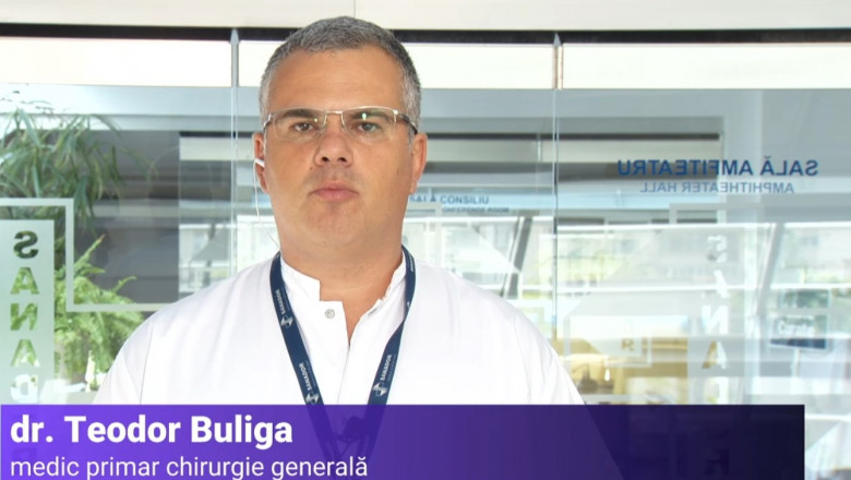 dr. Teodor Buliga, medic primar chirurgie generală