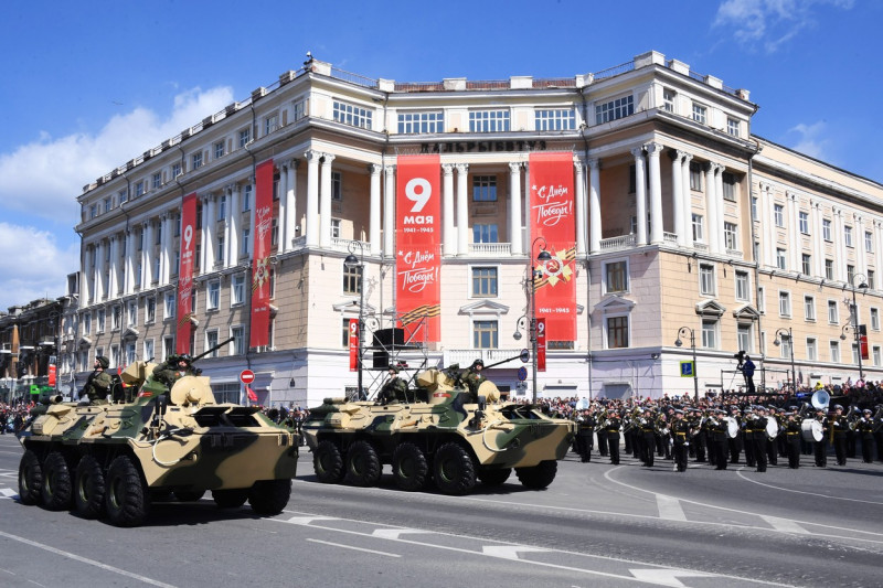 Russia Regions WWII Victory Day Parade