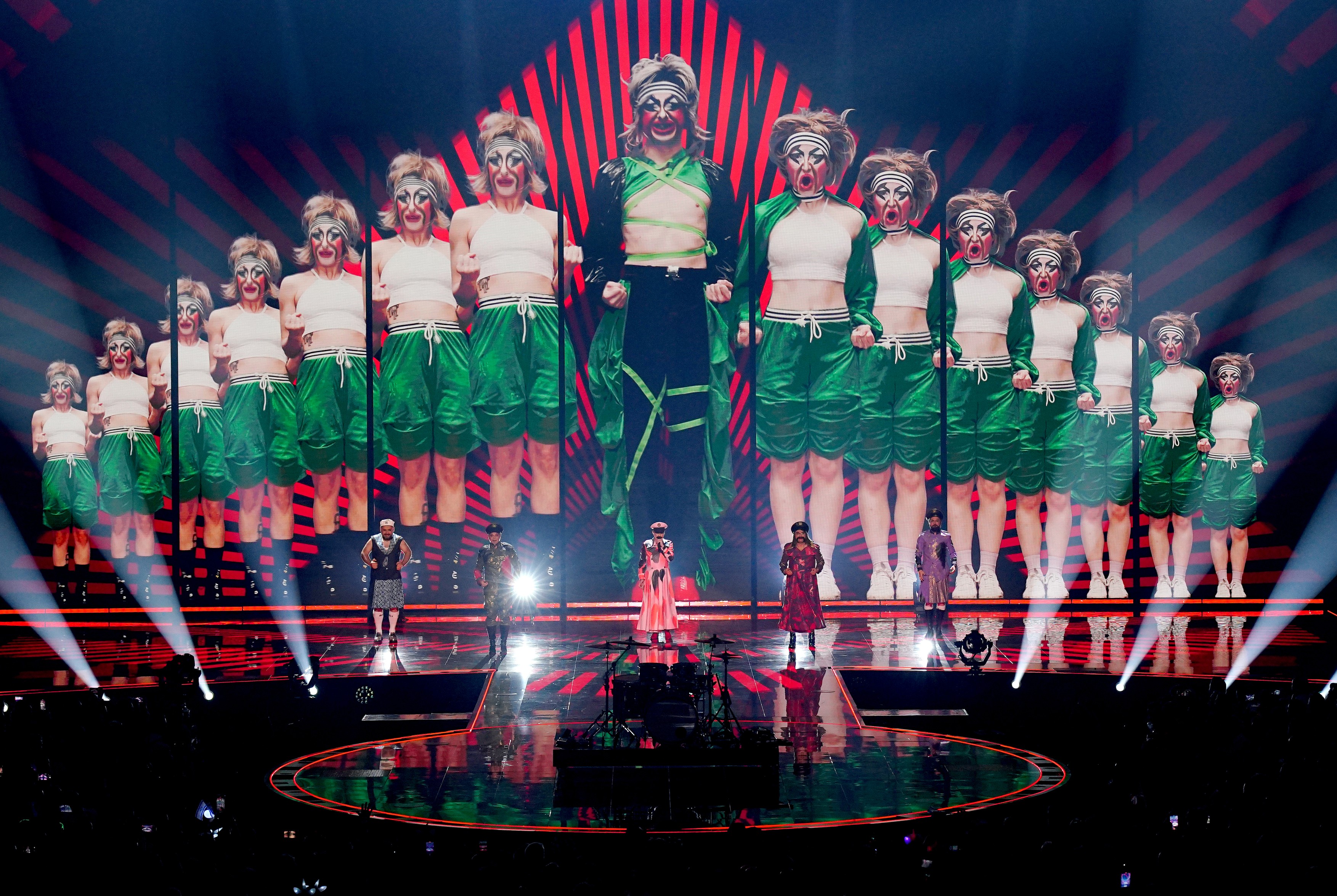 Finala Eurovision 2023. Putin și Lukașenko, ironizați într-o melodie despre „dictatori psihopați”