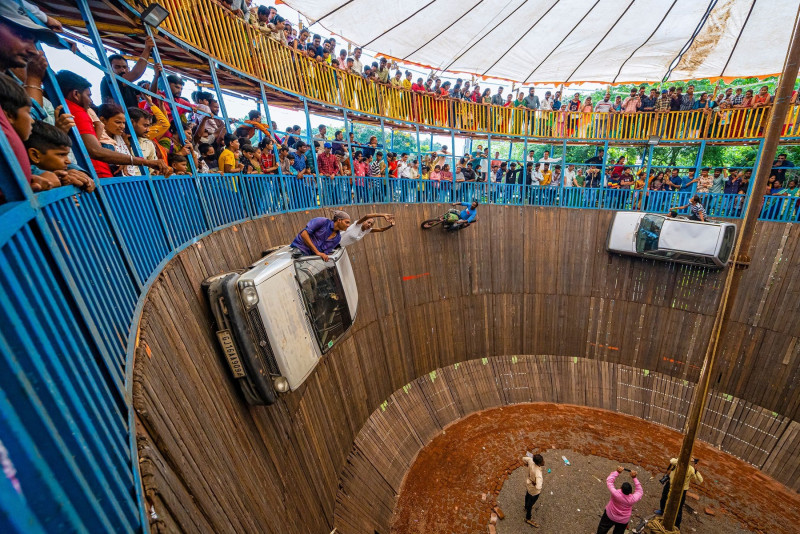 Death Defying Riders, Tarnetar, India - 01 Sep 2022