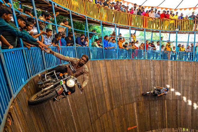 Death Defying Riders, Tarnetar, India - 01 Sep 2022