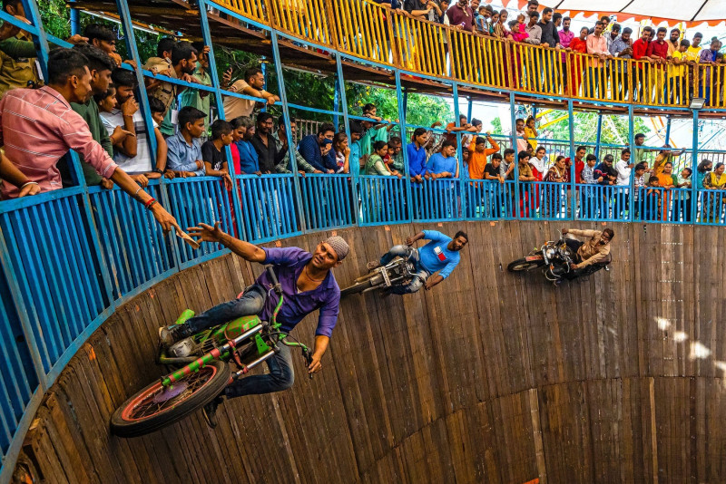 Death Defying Riders, Tarnetar, India - 01 Sep 2022