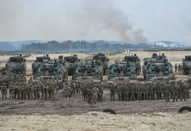 Anakonda-23: Multi-National Military Exercise In Nowa Deba, Poland - 06 May 2023