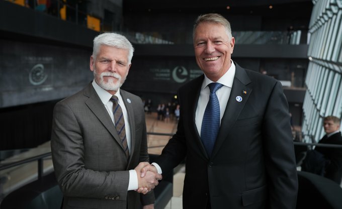 Klaus Iohannis a avut întâlniri bilaterale cu preşedinţii Cehiei, Austriei şi Sloveniei
