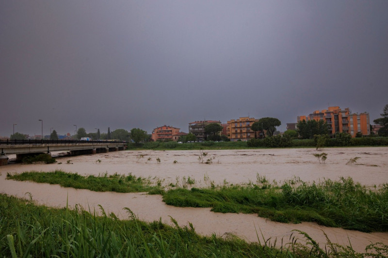 Exceptional flooding puts the city to the test, Rimini, Italy - 16 May 2023