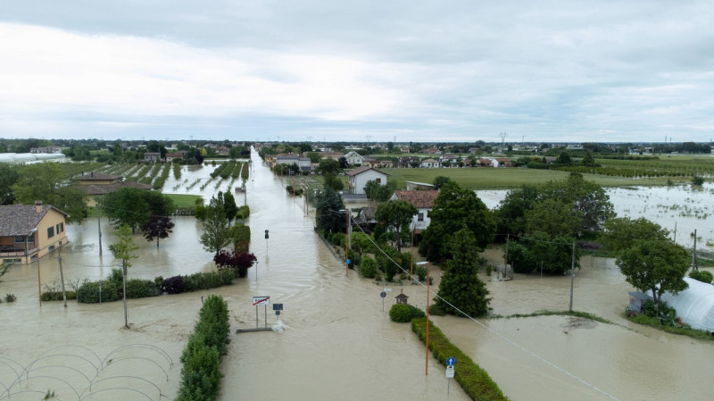 Italy: Severe flooding hits Cesena after heavy rains