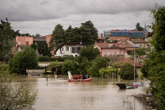 Italy: Severe flooding hits Cesena after heavy rains