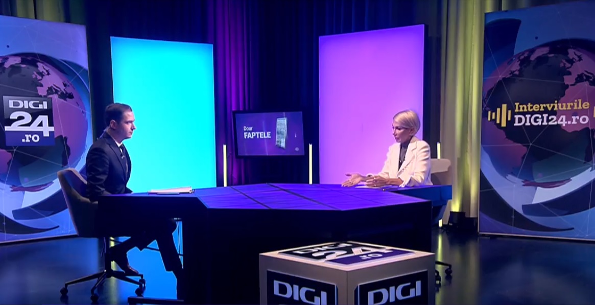 Raluca Turcan, la Interviurile Digi24.ro: Nu există o problemă dacă UDMR iese de la guvernare. Rotativa e un moment unic pentru România
