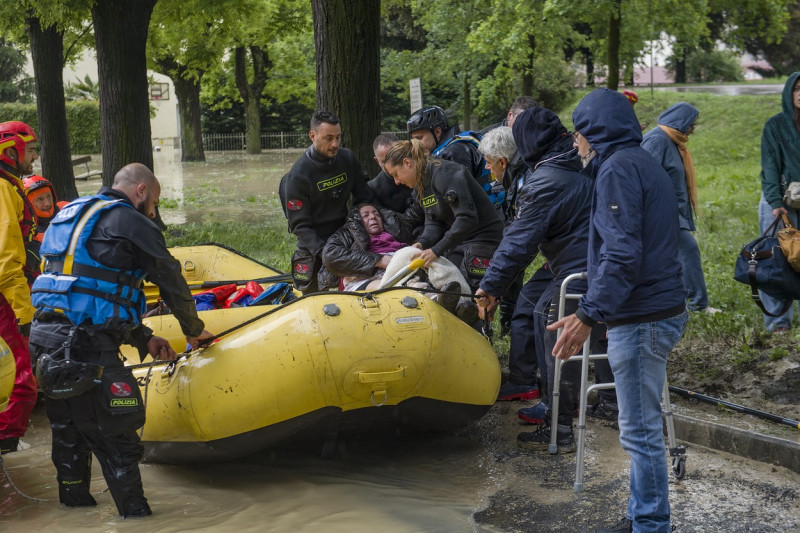 Flooding of the Lamone