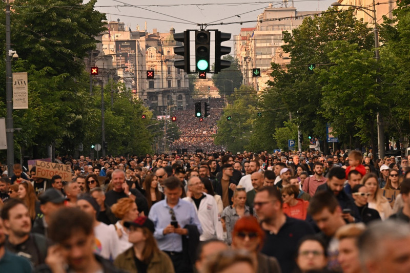 proteste in serbia