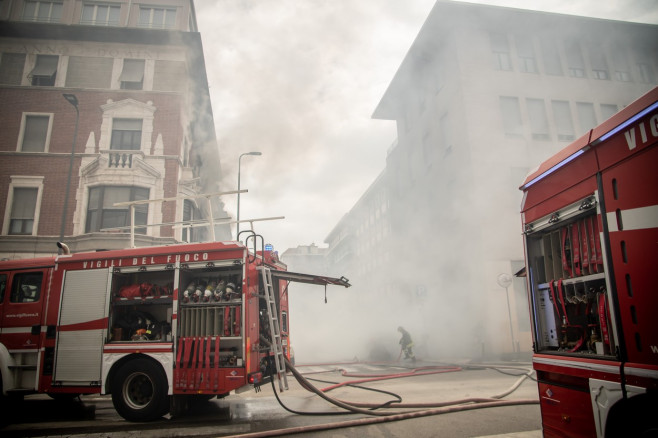 Milano, Esplosione in via Pier Lombardo angolo via Vasari