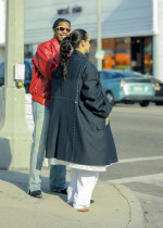 *EXCLUSIVE* Pregnant Rihanna is all smiles as she and A$AP Rocky go shopping in West Hollywood