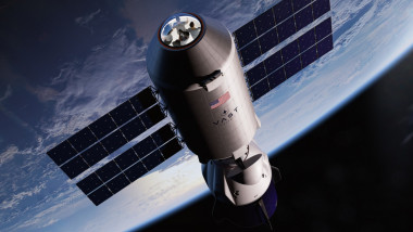 Ilustrație stație spațială Haven-1 a companiei Vast