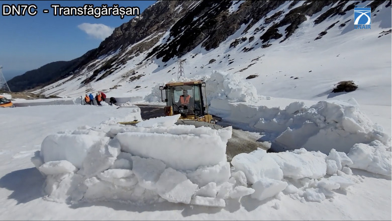 wola incarca zapada pe transfagarasan