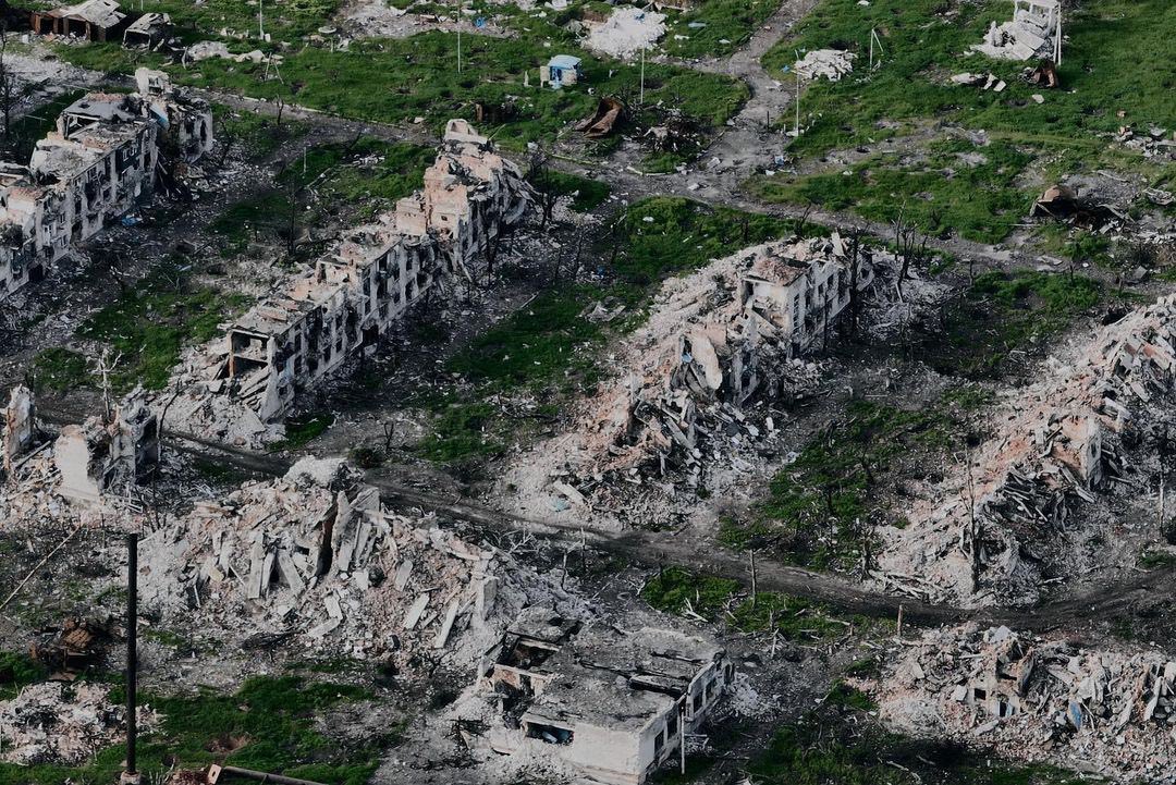 Noi imagini incredibile din Mariinka, orașul din Ucraina ras de pe fața pământului de ruși