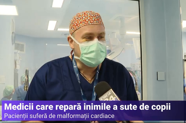 Medicii care repară inimile a sute de copii ce se nasc cu malformații cardiace în România. „La bebeluși nu există marjă de eroare”