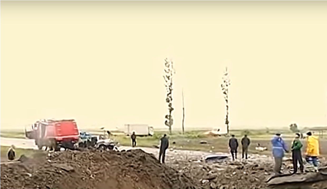 19 ani de la explozia devastatoare de la Mihailești. Crater de șase metri adâncime după deflagarația care a ucis 18 oameni