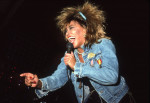 DETROIT - AUGUST 28: American-Swiss singer and actress, Tina Turner performs at the Joe Louis Arena during her Private D