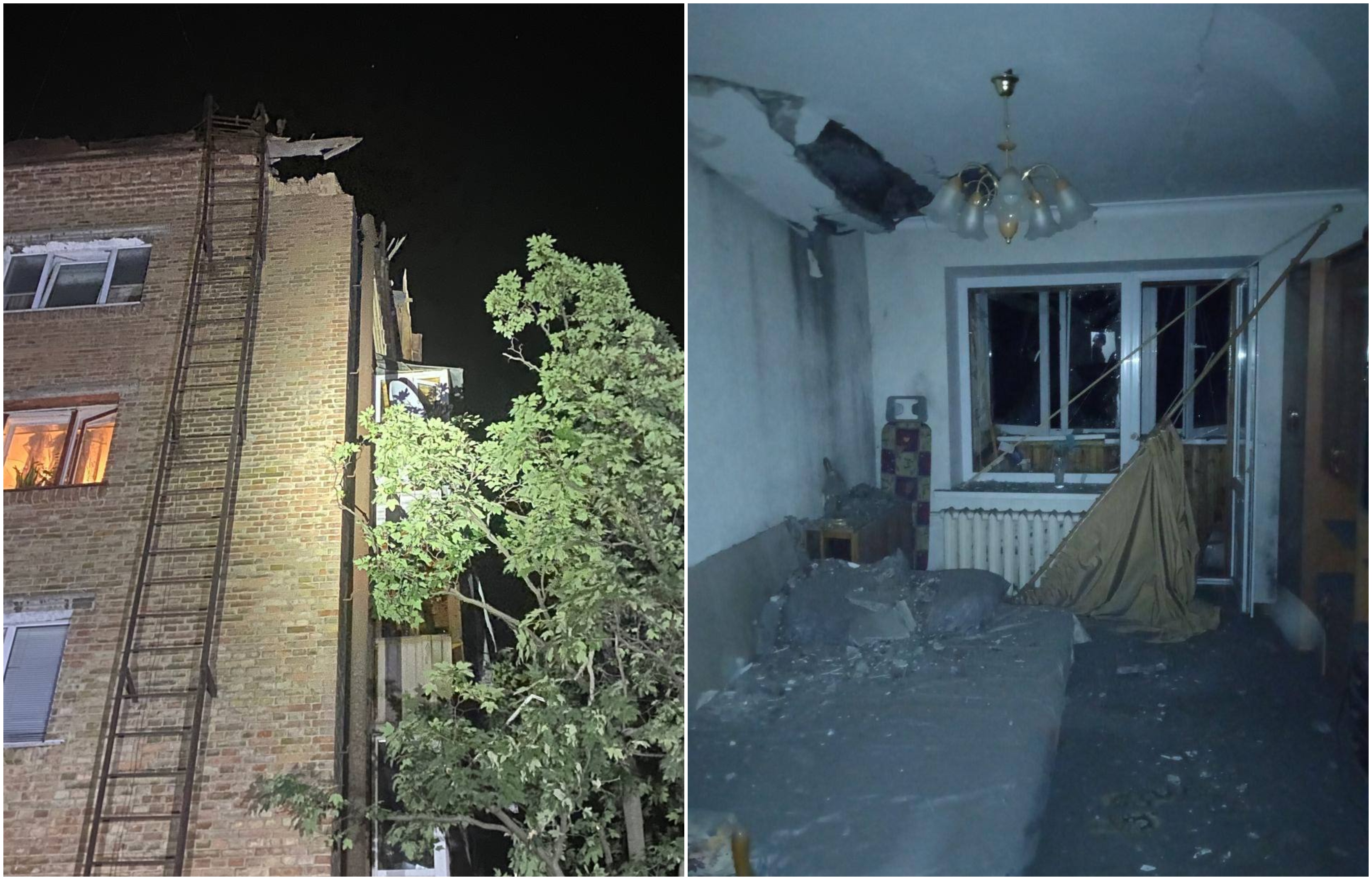 Cel puţin o persoană a fost ucisă şi alte trei rănite după cel mai mare atac cu drone asupra Kievului de când a început războiul