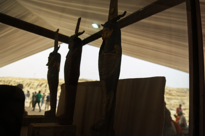 Uncovers The Largest Embalming Workshops In Saqqara, Cairo, Egypt - 27 May 2023