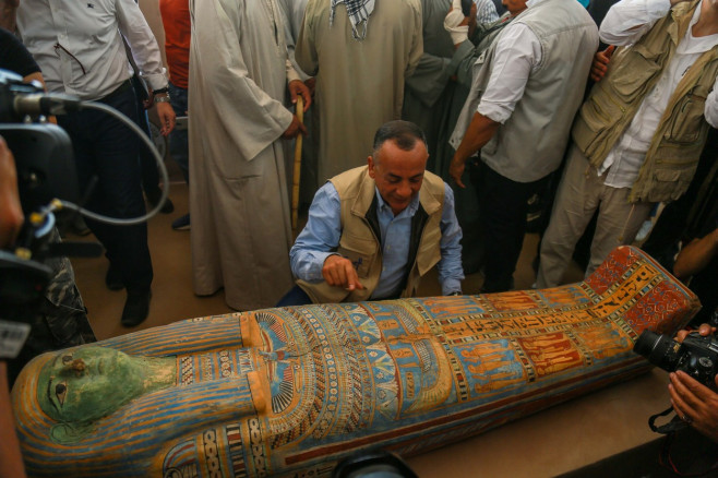 Uncovers The Largest Embalming Workshops In Saqqara, Cairo, Egypt - 27 May 2023
