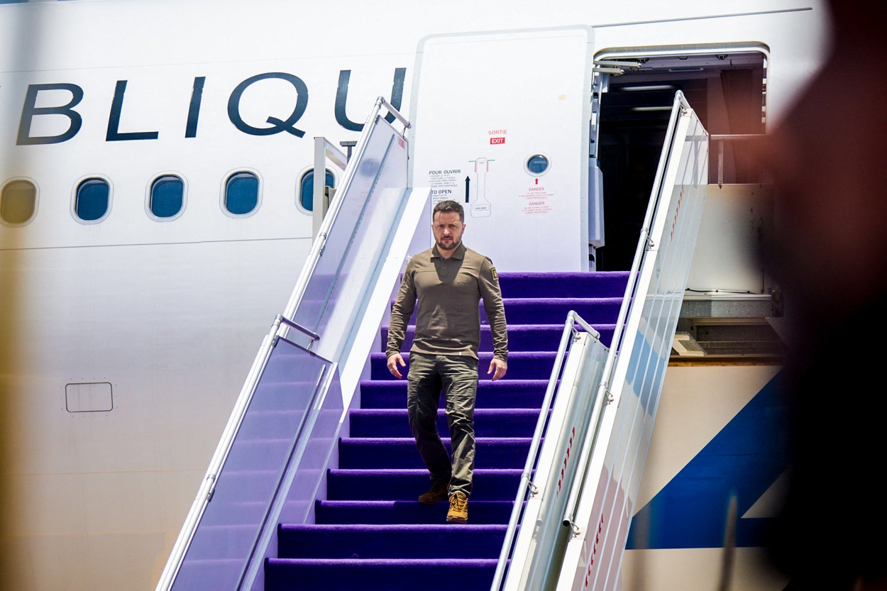 Volodimir Zelenski merge la summitul G7 din Japonia pentru a se întâlni cu președintele Joe Biden
