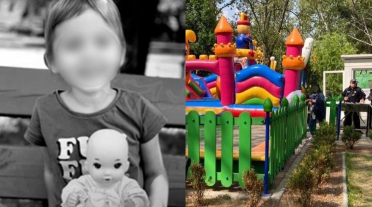 O fetiţă de 4 ani s-a spânzurat accidental într-un parc de distracţii, în Ucraina. Angajații stăteau pe telefoane și au ignorat-o
