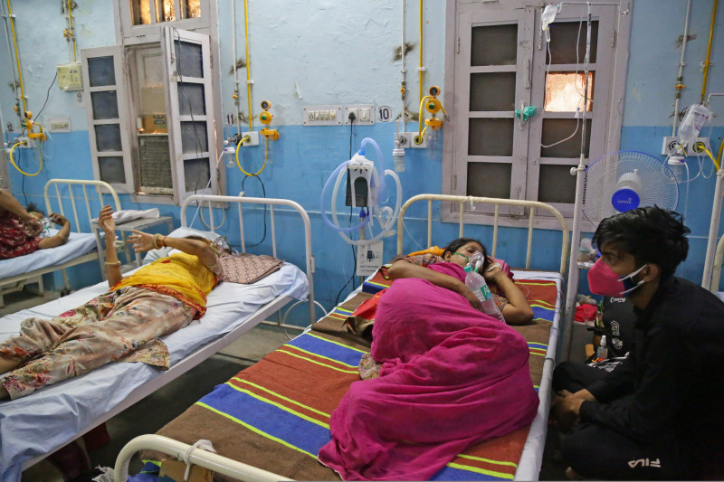 imagine dintr-un spital din india