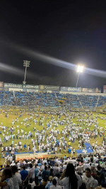 Busculadă pe un stadion din El Salvador