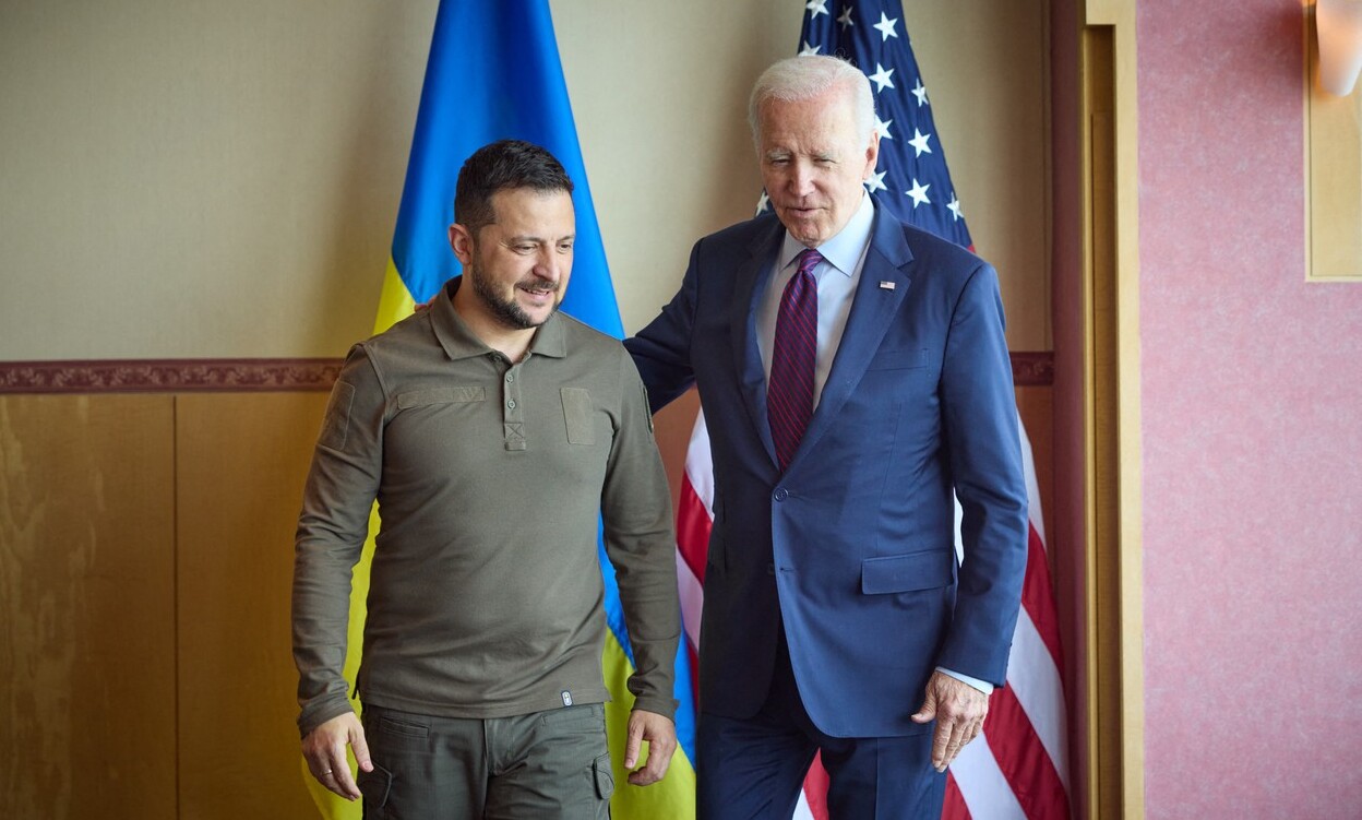 Joe Biden a anunțat un nou ajutor militar de 375 de milioane de dolari pentru Ucraina, după întâlnirea cu Zelenski