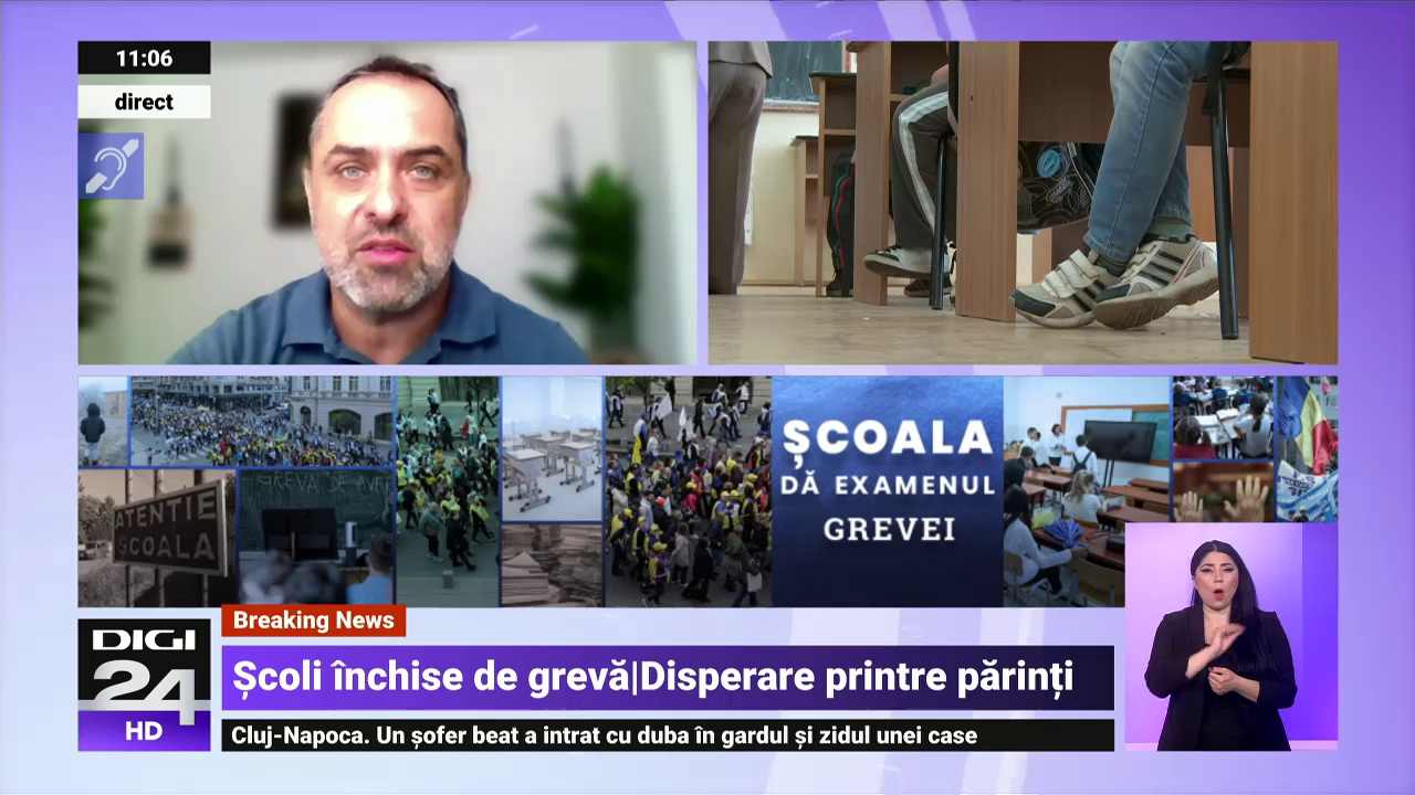 Reprezentantul unei asociații de părinți: Greva se putea face altădată. Sindicaliștii bagă pumnul în gura guvernanților, fiind examene