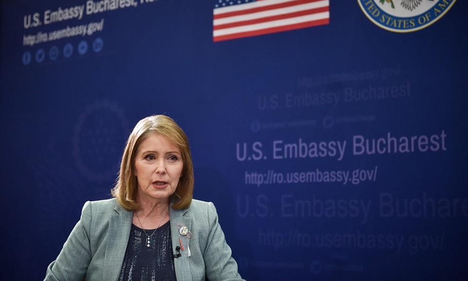 Ambasadoarea SUA la București: Iniţiativa Celor Trei Mări - o investiţie strategică pentru viitorul Europei