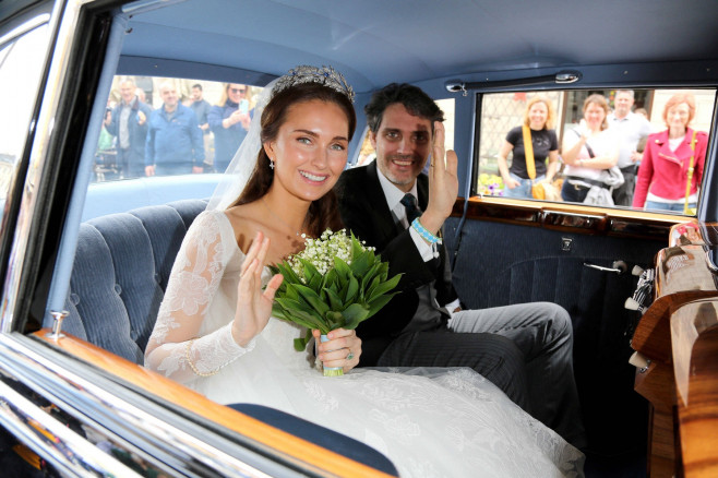 Ludwig Prince of Bavaria Sophie-Alexandra Princess wedding in Munich, Germany, Saturday May 20, 2023.