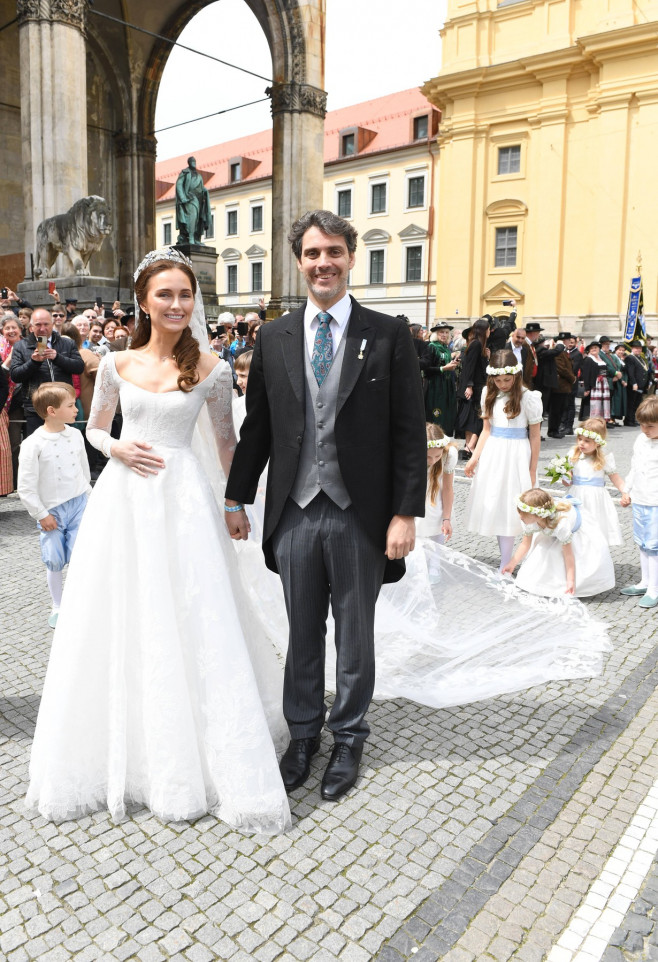 Wedding of Prince Ludwig of Bavaria with Sophie-Alexandra Evekink