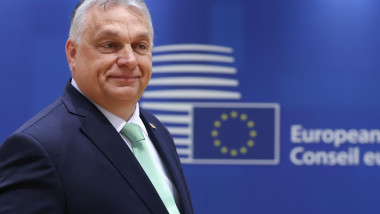 Belgium, Brussels: Viktor Orban, Hungarian Prime Minister