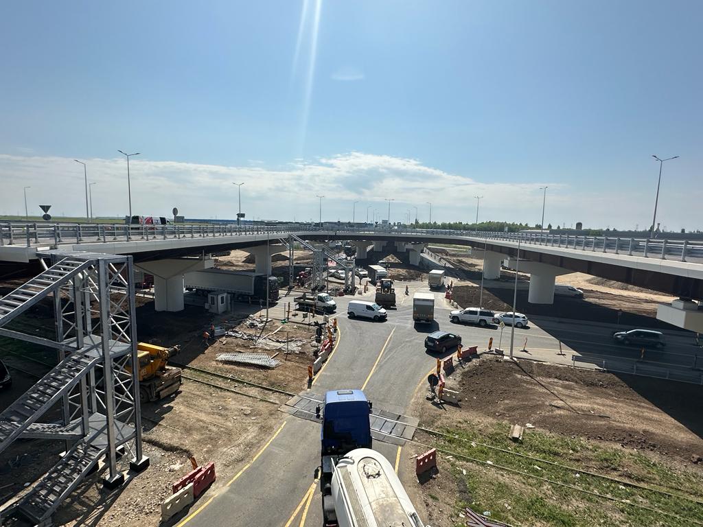 Pasajele de pe Centura București: Olteniței e la un pas de inaugurare, Berceni a întârziat deja cu 6 luni