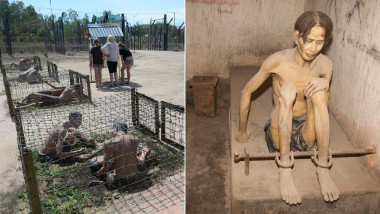 manechine muzeu prizonieri de război Vietnam