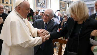 Martin Scorsese a anunțat că va realiza un film despre Iisus, după ce s-a întâlnit cu Papa Francisc