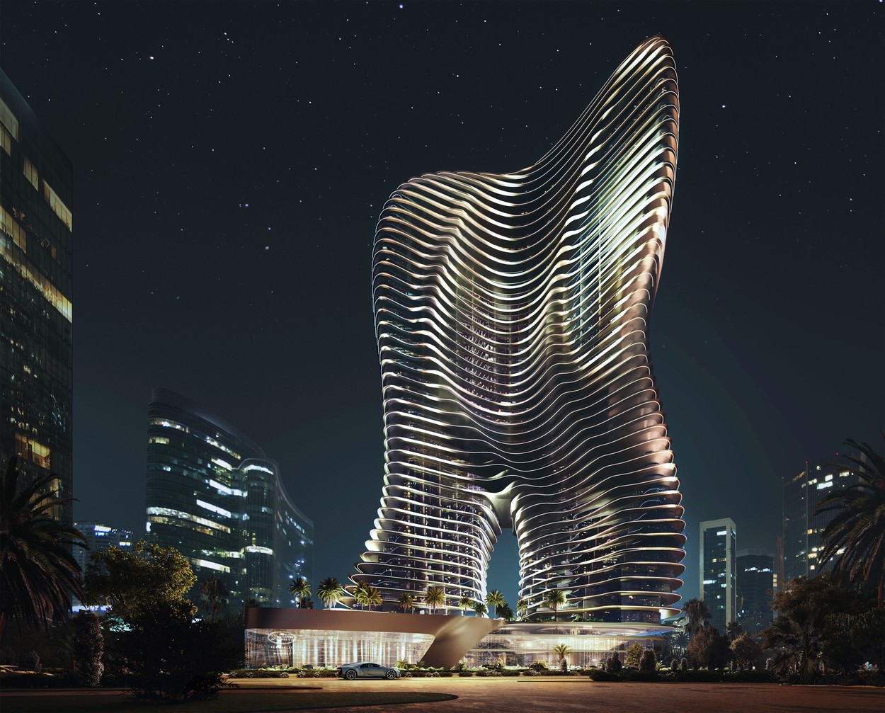 Cum arată turnul rezidențial pe care îl va construi în Dubai un producător de mașini de lux