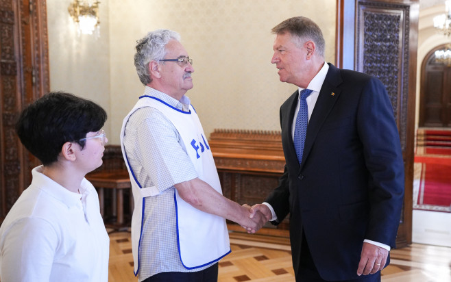 Profesorii discută cu președintele Klaus Iohannis