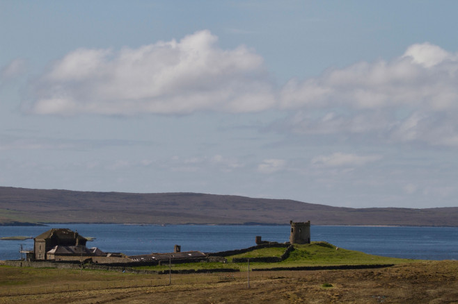 Brough Lodge on Fetlar