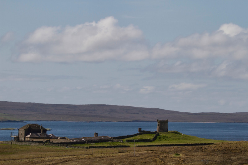 Brough Lodge on Fetlar