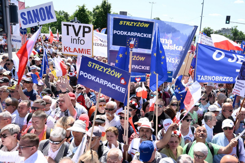 protest în Polonia