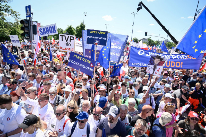 protest în Polonia