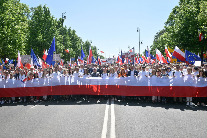 protest în Polonia