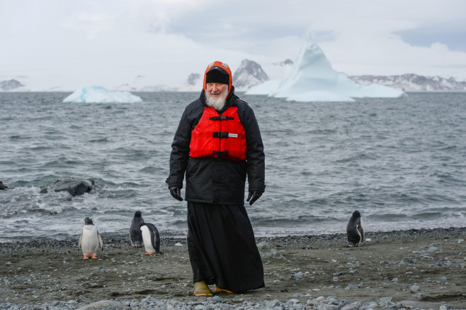 Patriarch Kirill of Moscow and All Russia visits Russia's Bellingshausen Antarctic station