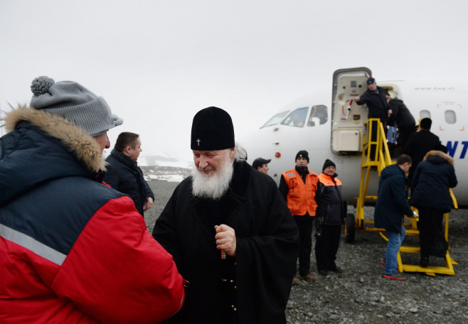 Patriarch Kirill of Moscow and All Russia visits Russia's Bellingshausen Antarctic station
