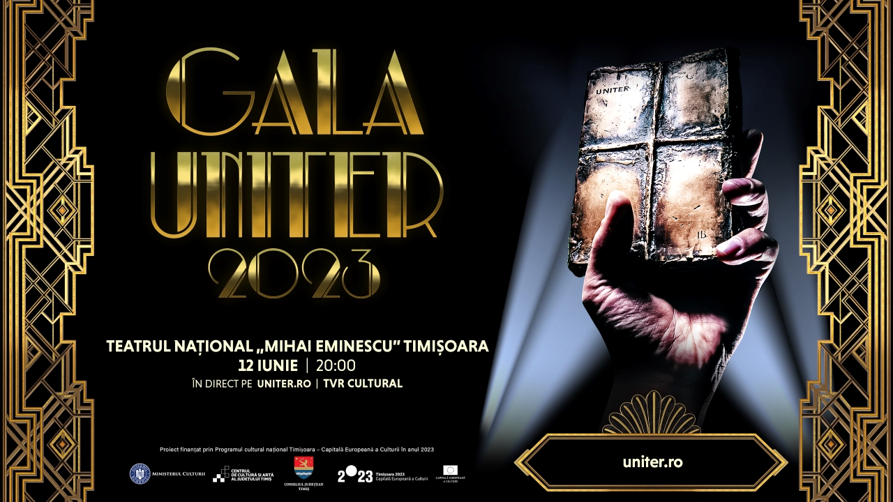 Gala premiilor UNITER la Timișoara: Excelența teatrului românesc în capitala europeană a culturii